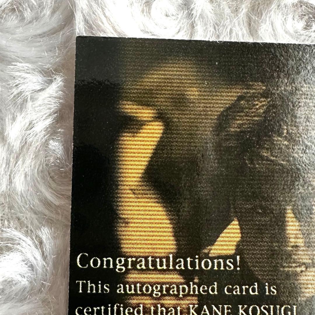 【激レア】KONAMI 筋肉番付 ケインコスギ 直筆サインカード