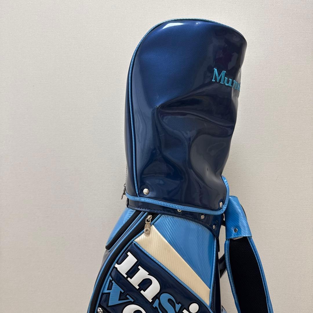 Munsingwear ゴルフキャディバッグ ネイビー
