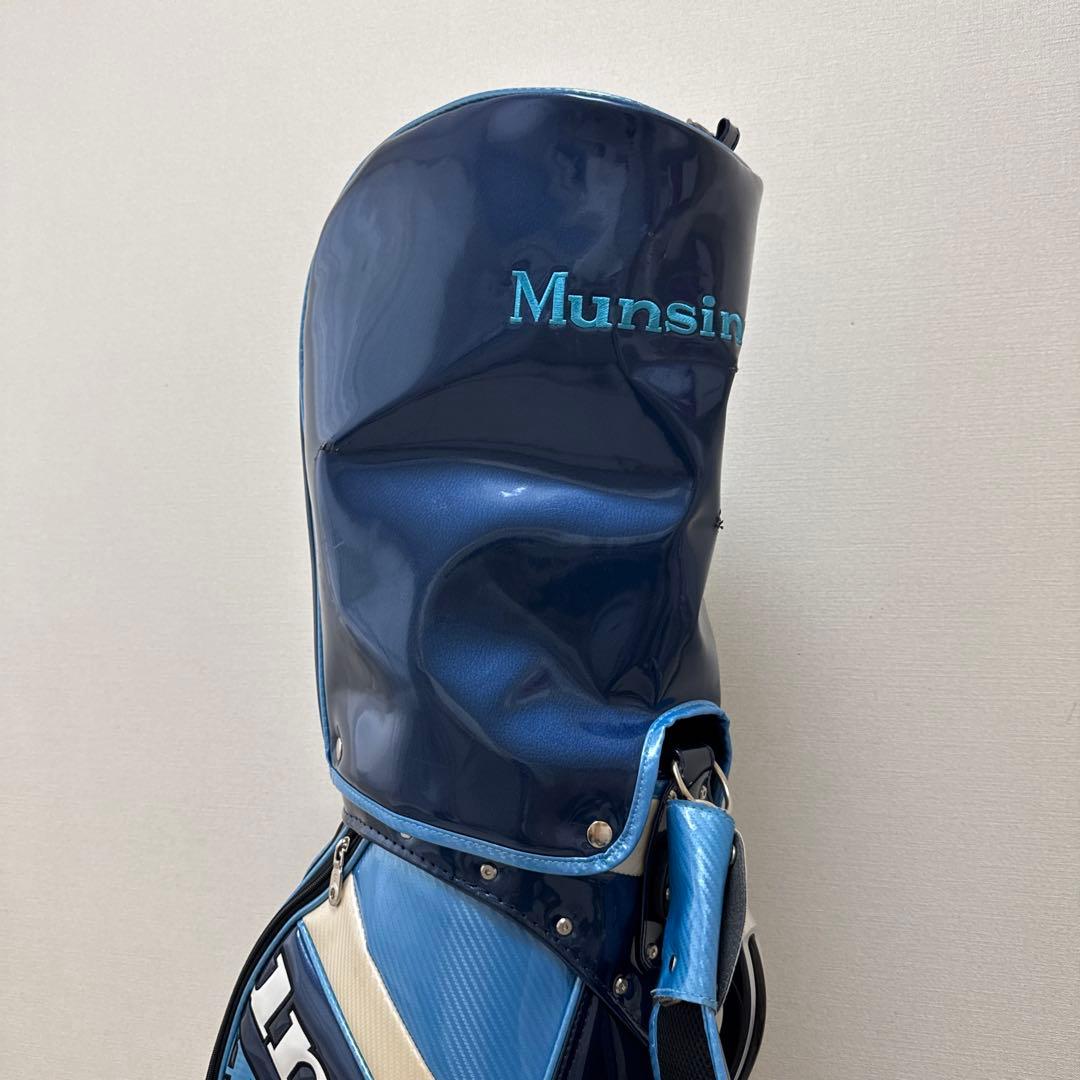 Munsingwear ゴルフキャディバッグ ネイビー