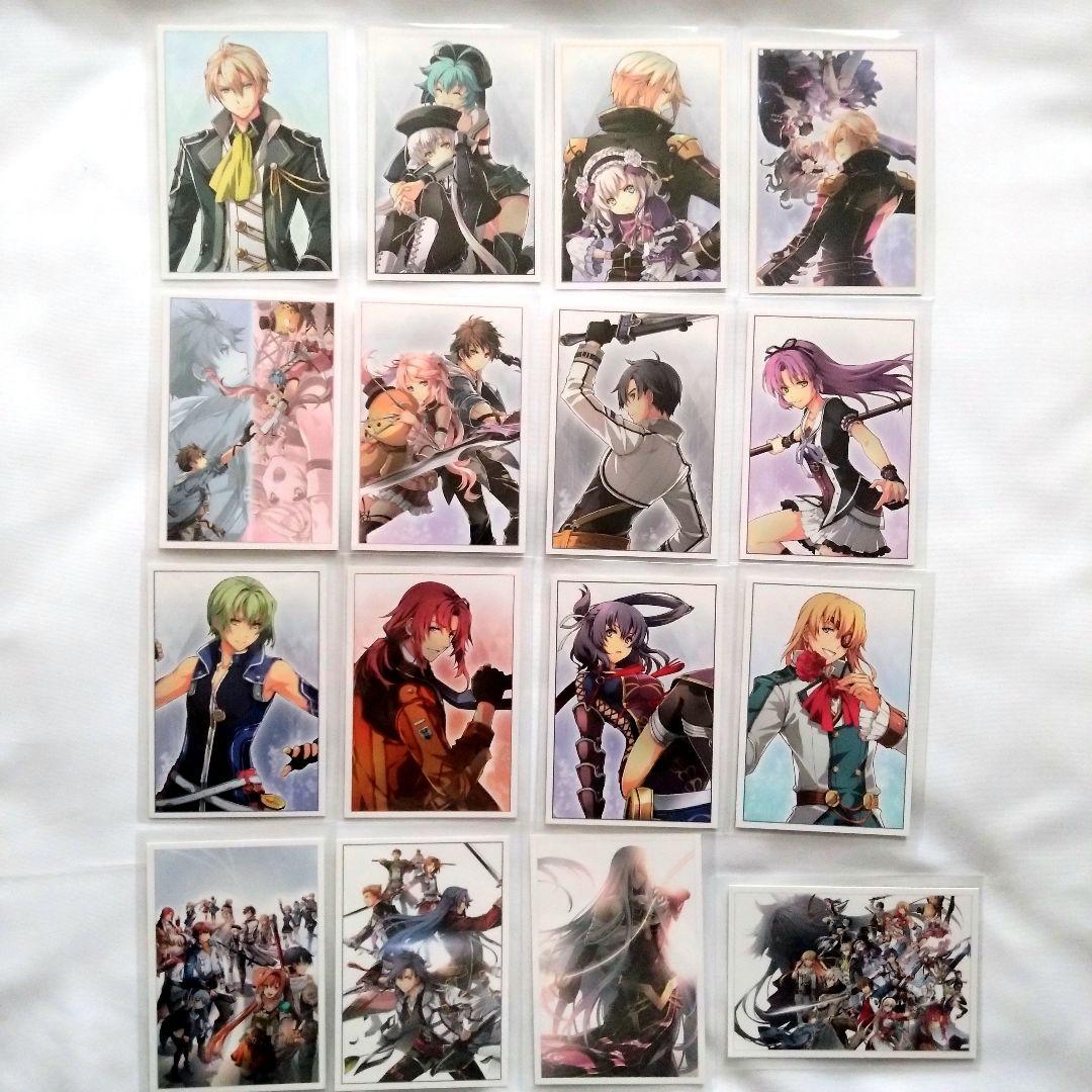 軌跡シリーズ 閃の軌跡Ⅱ トレーディングルームキーホルダー ８点