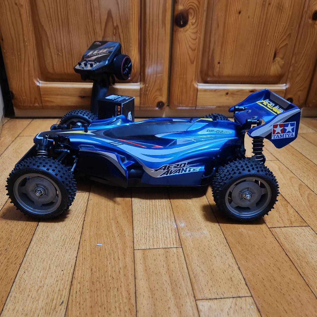 タミヤ バギー ラジコン フルセット エアロアバンテ　DF-02 シャーシ　④
