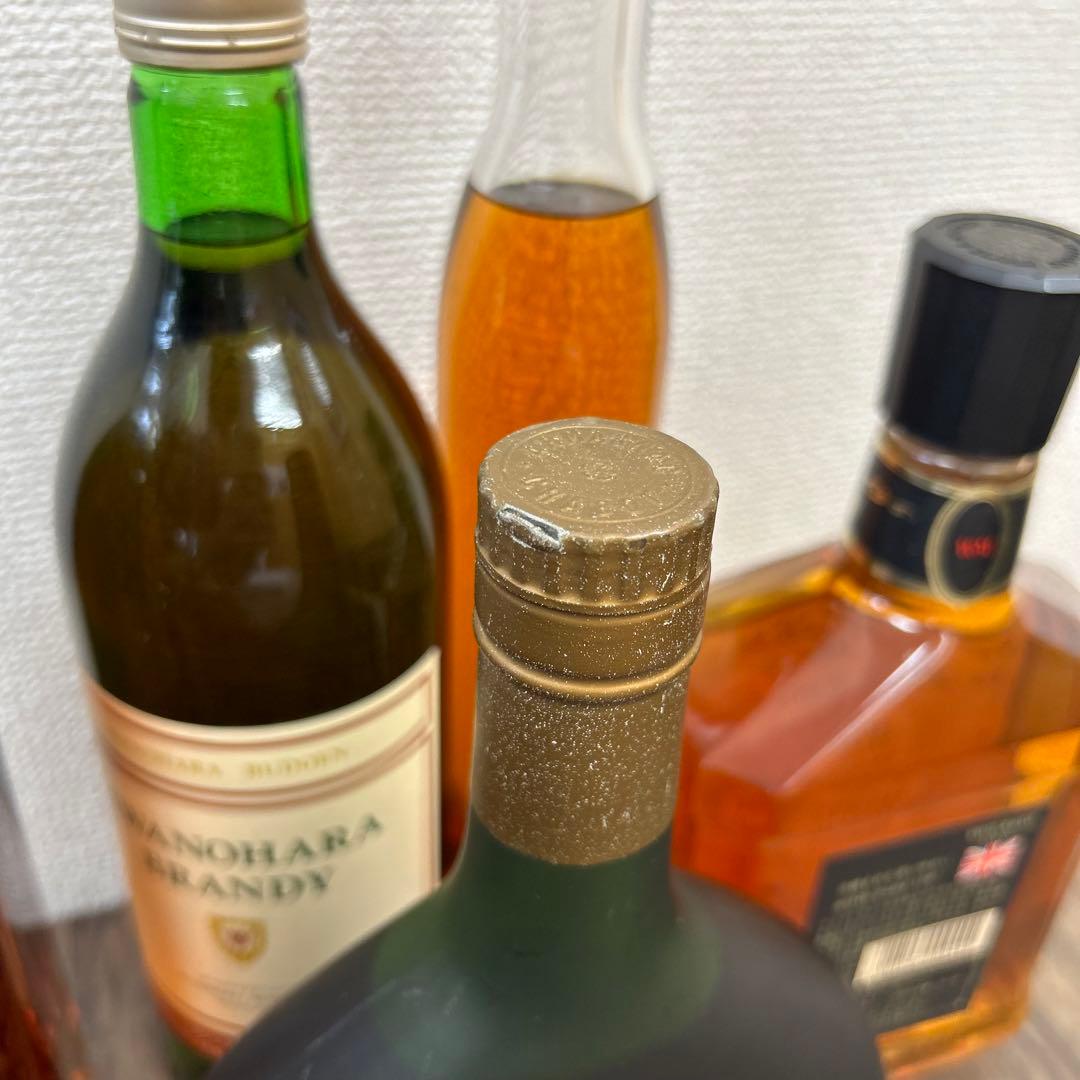 古酒まとめ　ウイスキー　ブランデー　6本まとめ