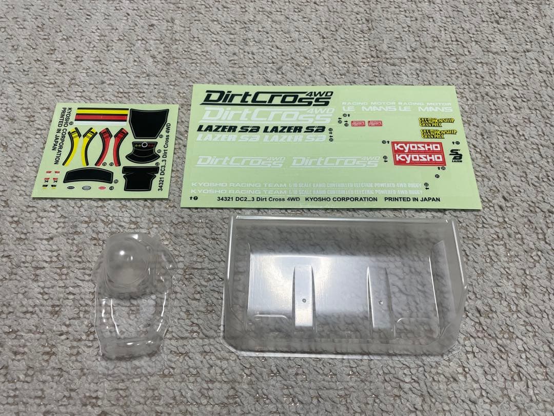 ホビーラジコン　パーツ　京商ダートクロス用