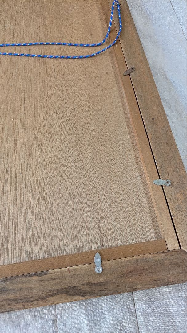 新道繁 リトグラフ 松 額つき 【自宅保管品】