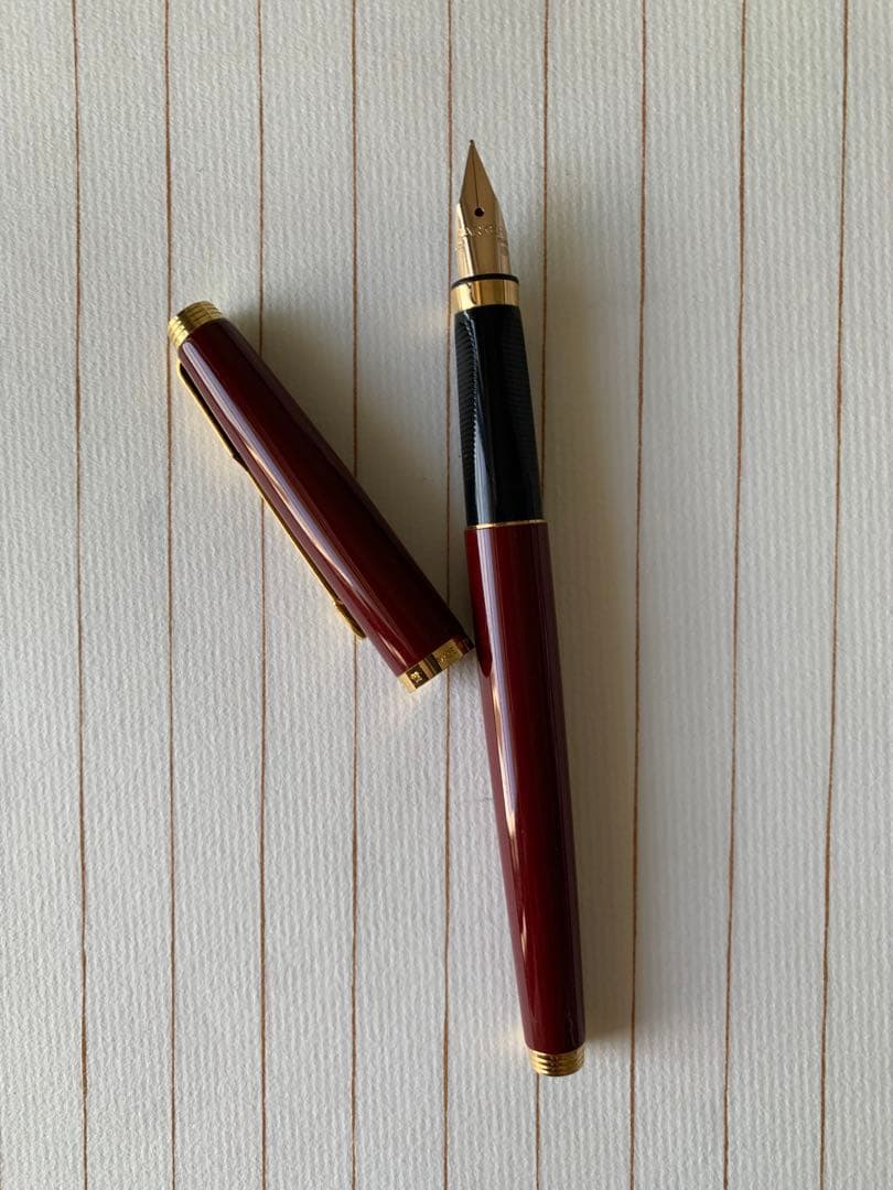 PARKER 75 バーガンディ 14Kペン先万年筆