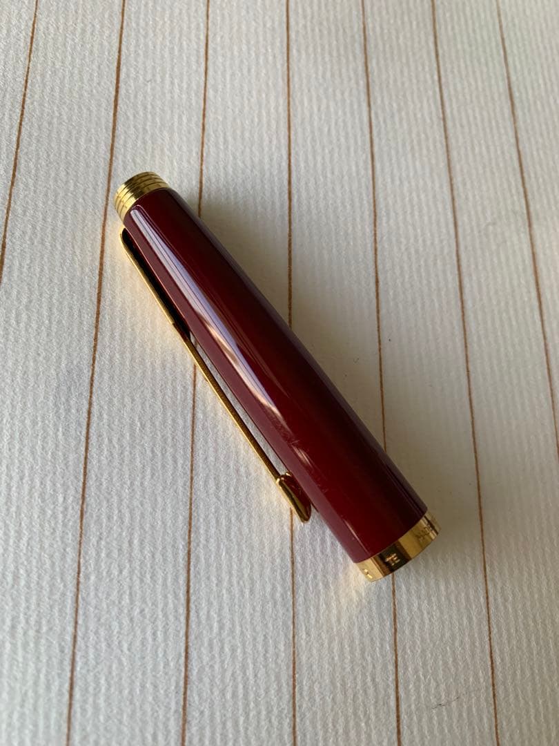 PARKER 75 バーガンディ 14Kペン先万年筆