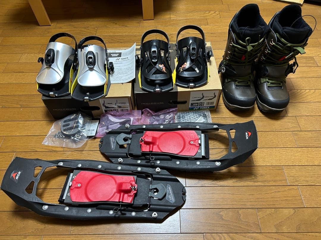 美品　YONEX ヨネックス　アキュブレード ステップイン　BC4点セット