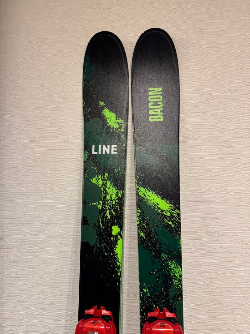 LINE BACON ファットスキー板 ビンディングセット108mm