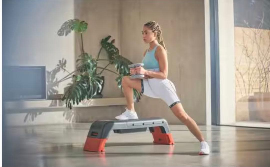 Reebok トレーニング　デッキ　ベンチ　踏み台昇降　ステップ