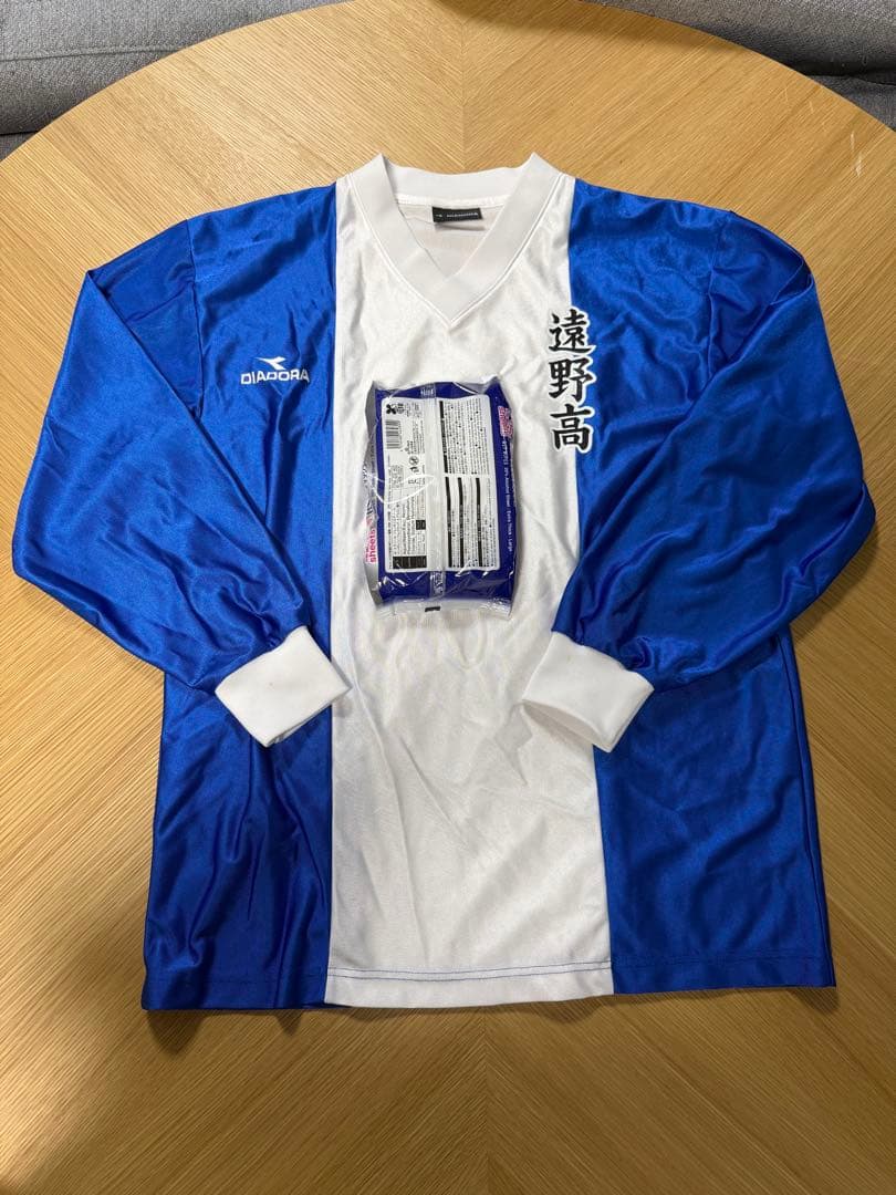 岩手遠野高校サッカー部ユニフォーム上