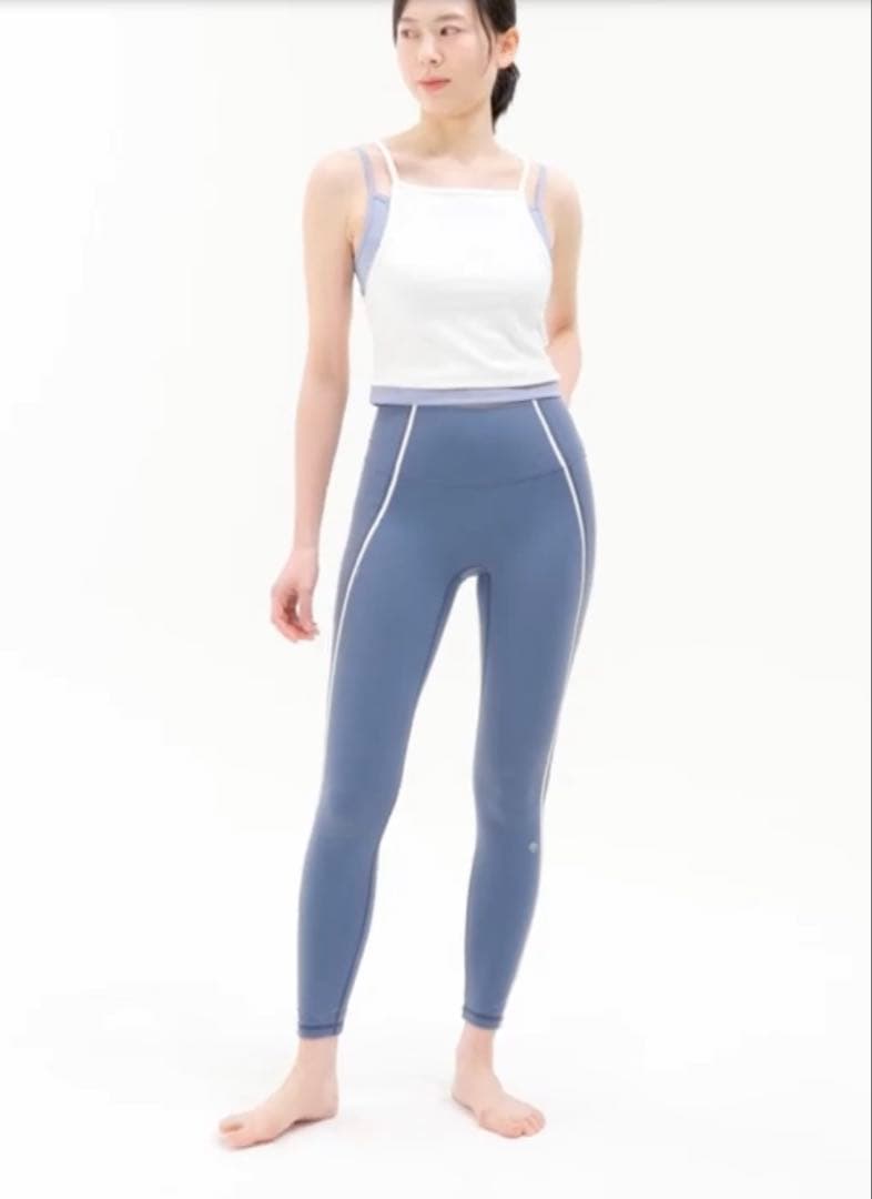 【SUKALA】リブコンビショートタンクトップ Sサイズ