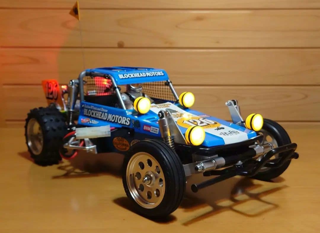 XBワイルドワンオフローダーBLOCKHEADMTORS＆LEDライト組付済新品