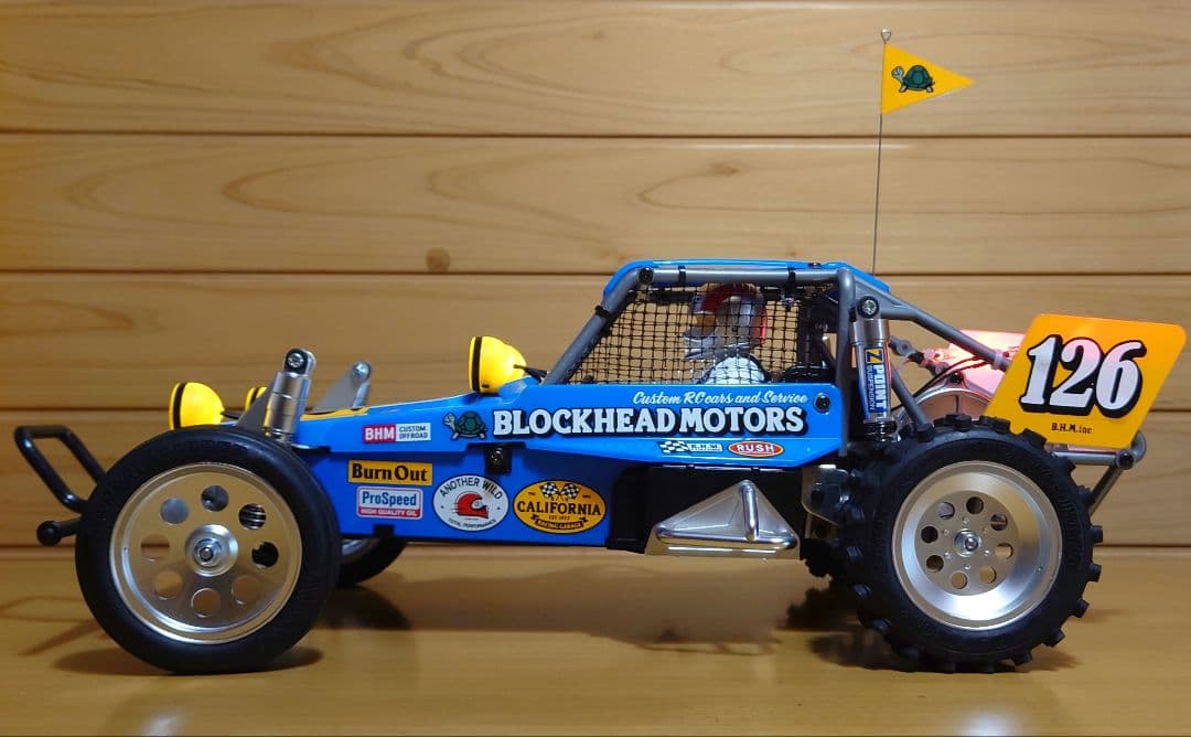 XBワイルドワンオフローダーBLOCKHEADMTORS＆LEDライト組付済新品