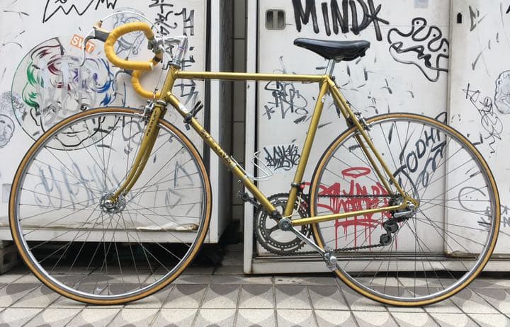 ビンテージバイク　リストア自転車　ロードバイク