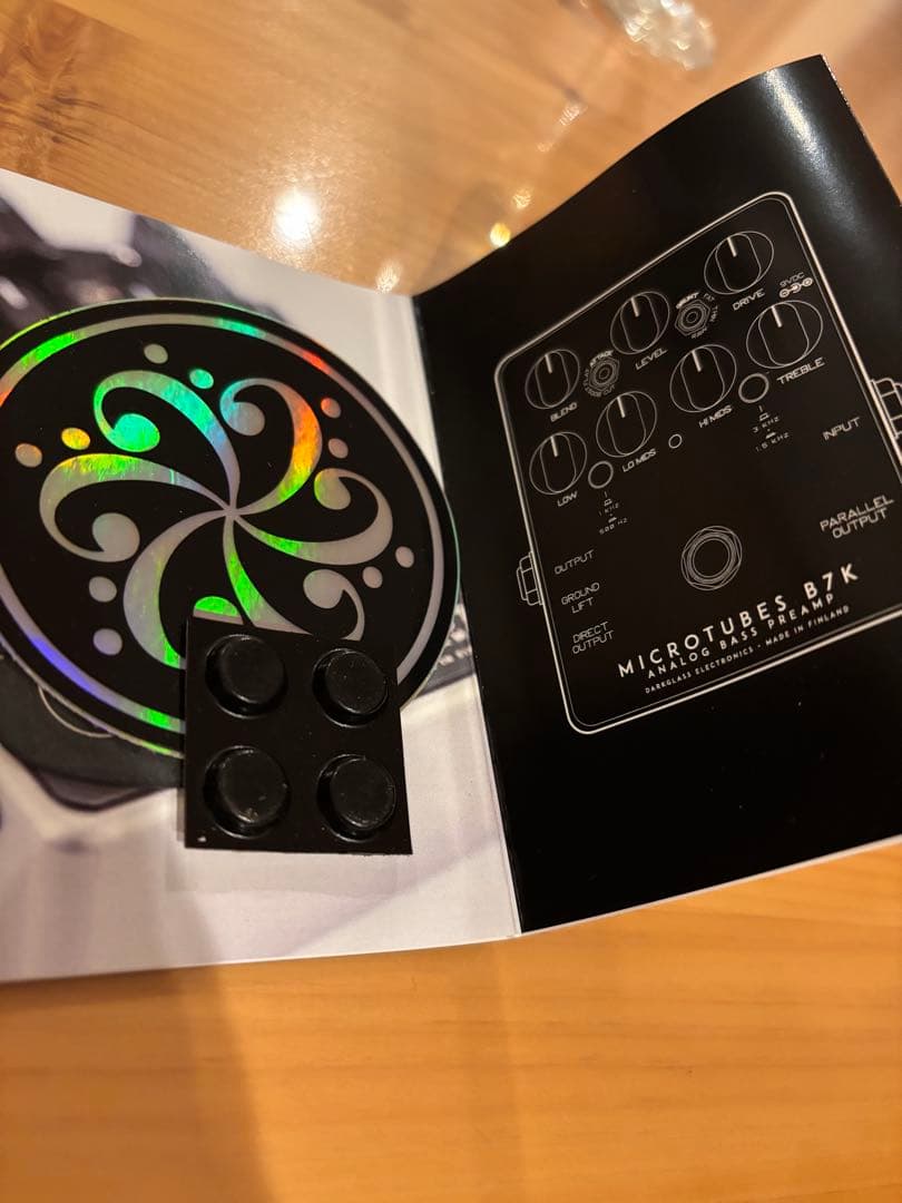 MICROTUBES B7K アナログベースプリアンプ