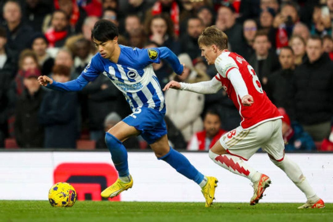 ブライトン　ユニフォーム　三笘薫　プレミアリーグ　23/24（H）