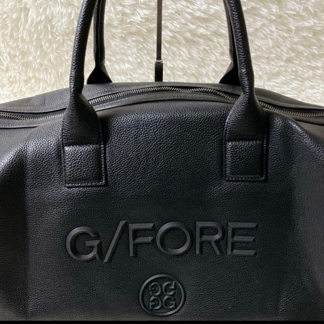 【定価82,500円】G/FORE☆ラウンドボストンバッグ ゴルフバッグ 黒