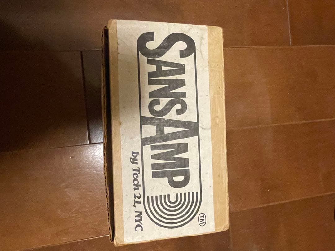 初期型　Tech 21 SansAmp ギターエフェクター　classic表記前