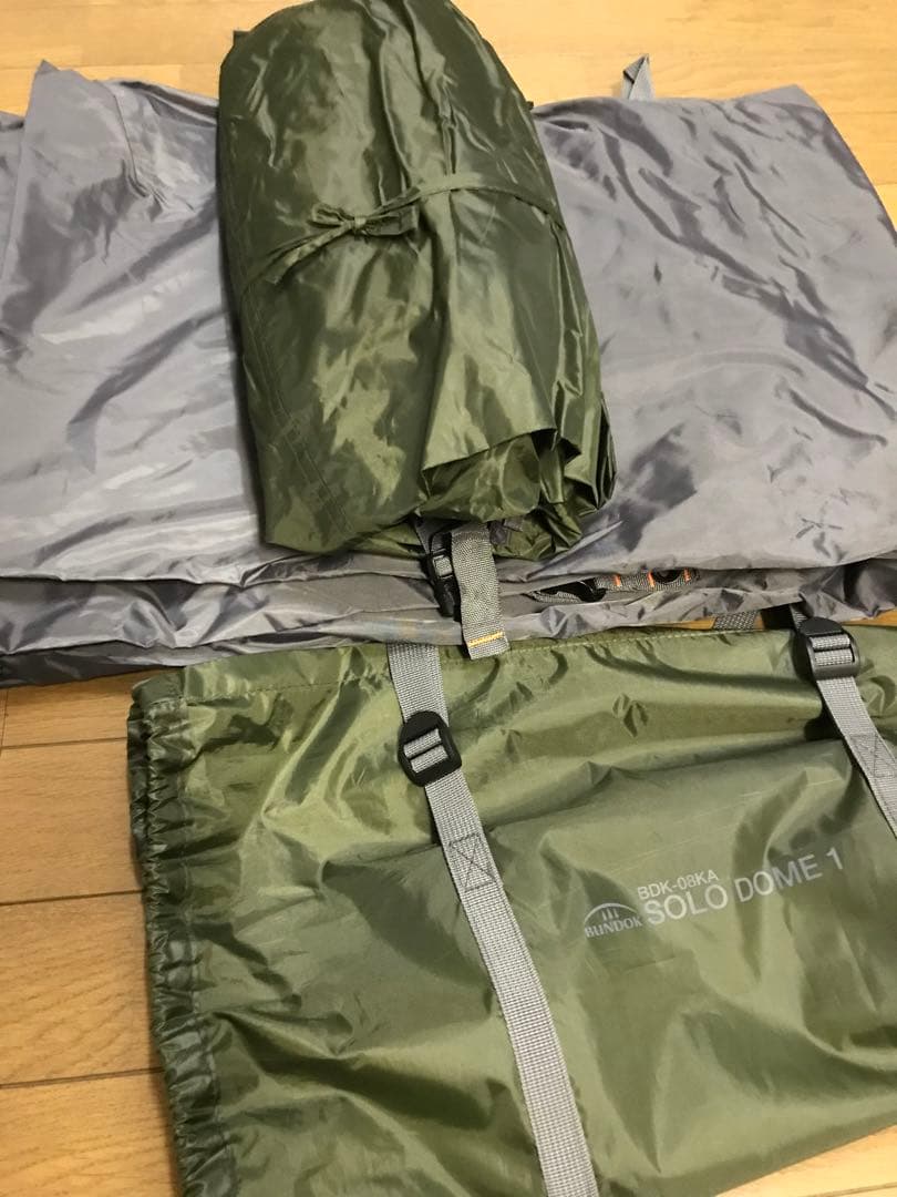 BUNDOK SOLODOME バンドック　ソロドーム　カーキBDK-08KA