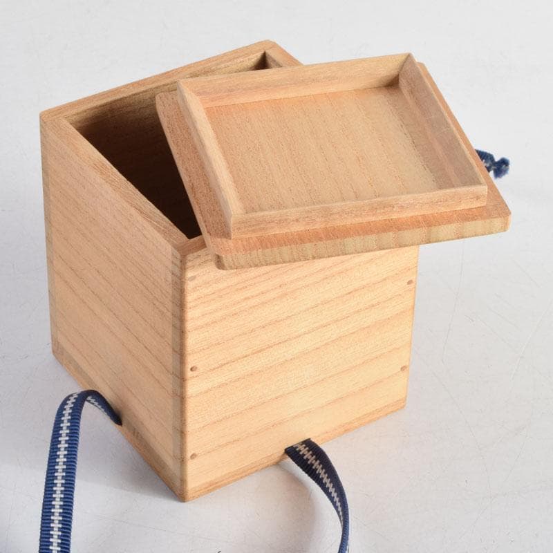 茶道具　吉田利昭（宗利）作　鉄線蒔絵　寸切茶器　棗　共布共箱　V　8842