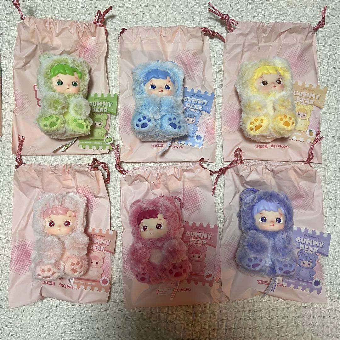 【正規品】HACIPUPU Gummy Bear ぬいぐるみペンダント アソート