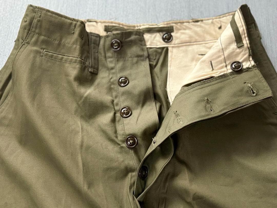 米軍 実物 M-45 フィールドトラウザー コットン