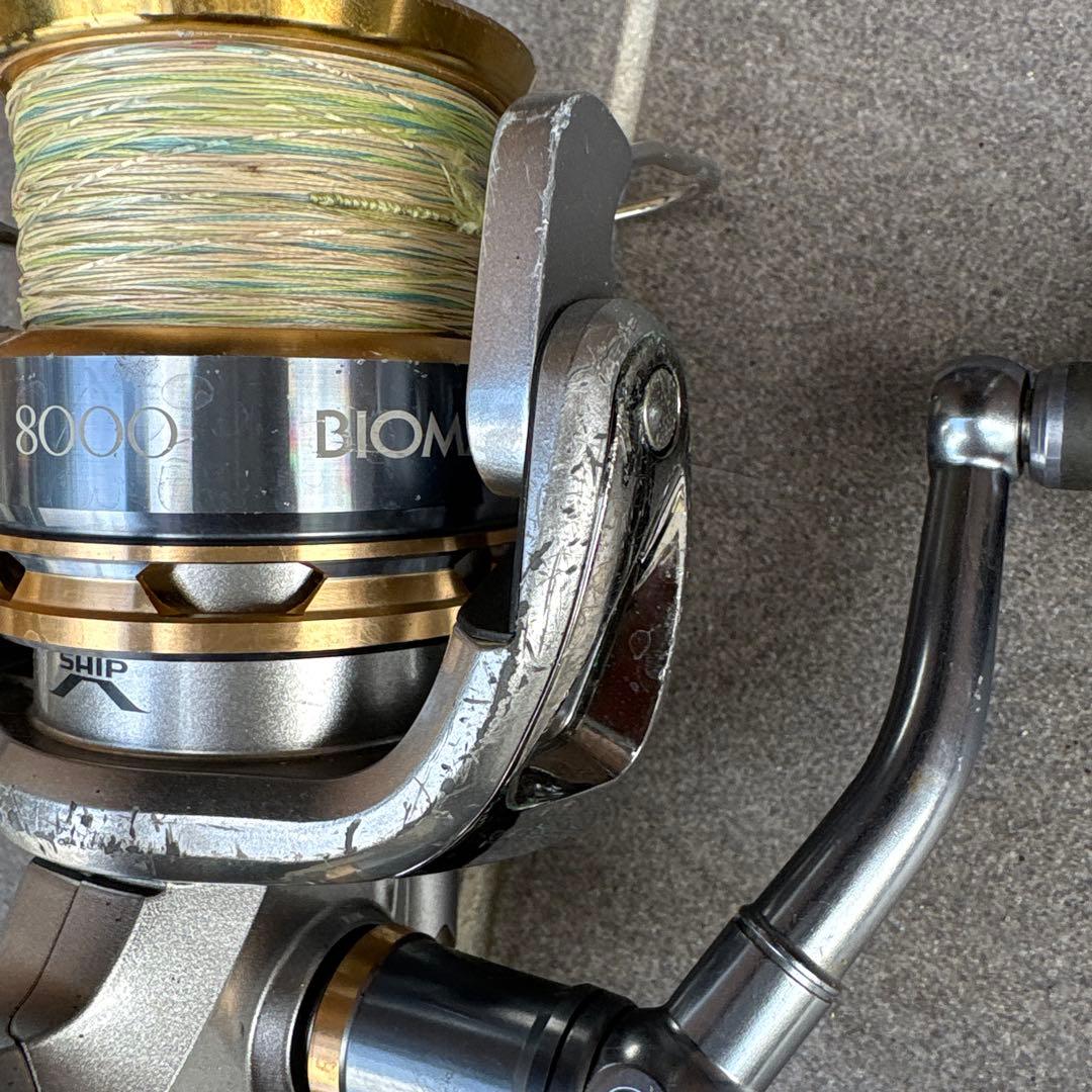 SW 8000 BIOMASTER スピニングリール