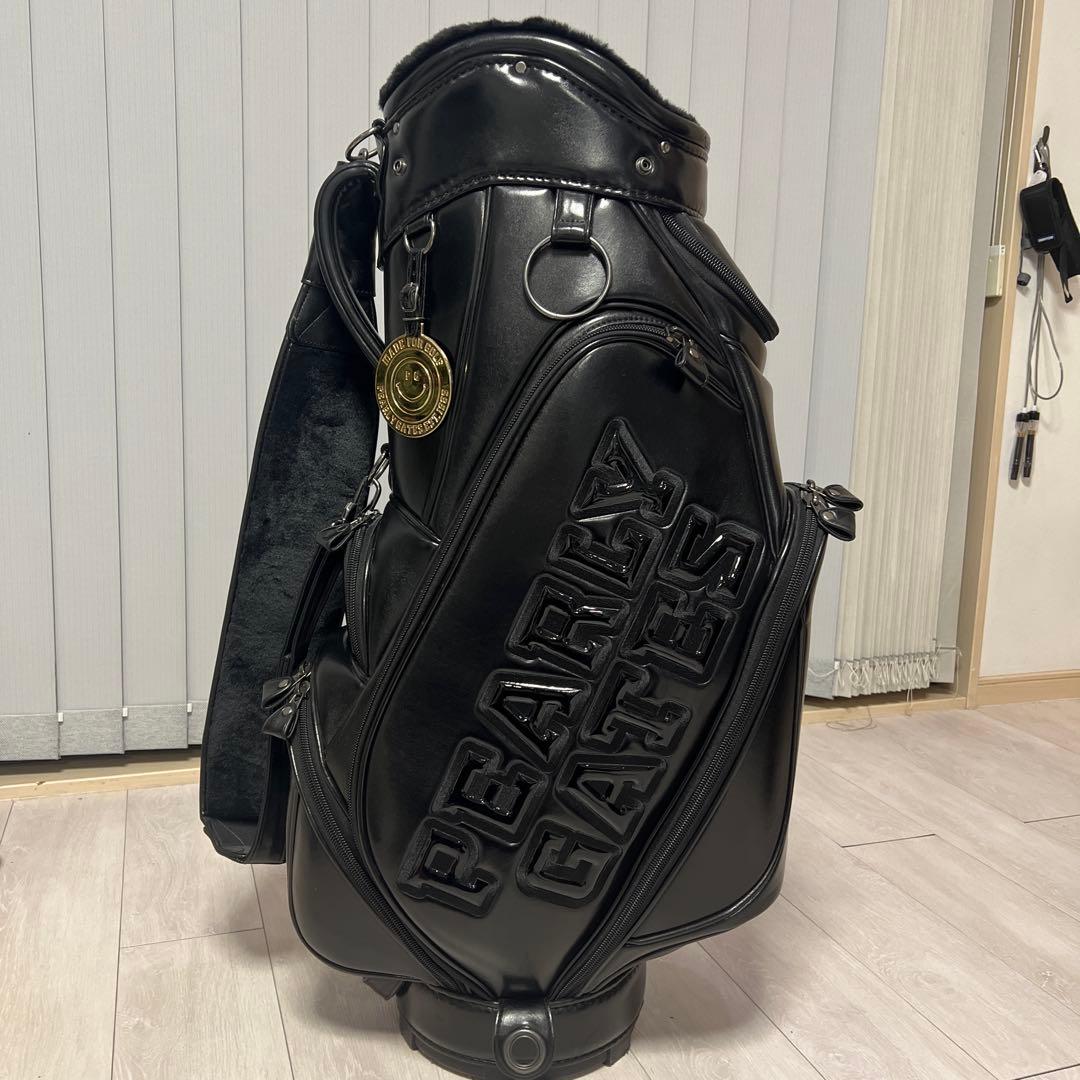 PEARLY GATES ブラックゴルフバッグ