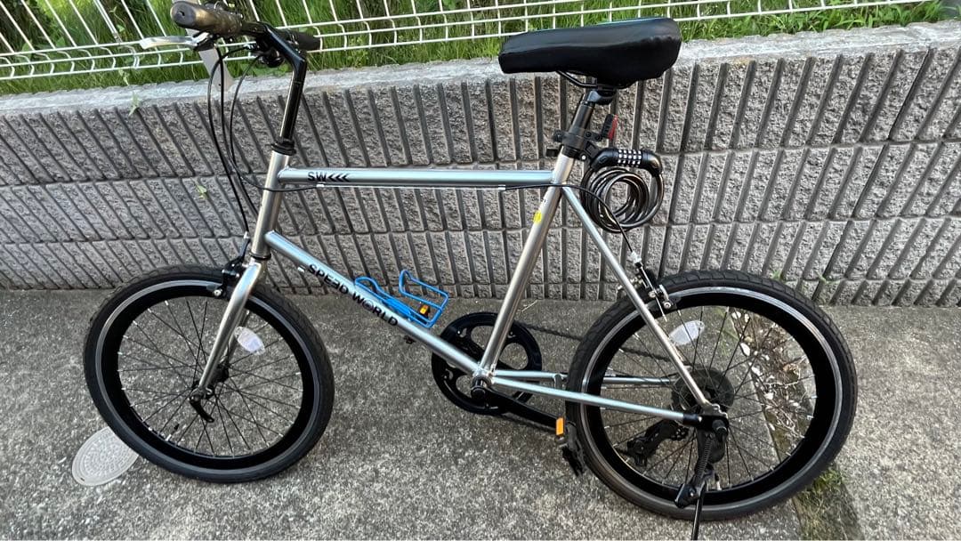 ミニベロ　20インチ　7段変速　整備済　クイックリリース