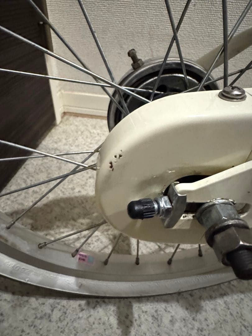 自転車　あさひ　イノベーションファクトリー　キッズ　アイボリー 18インチ