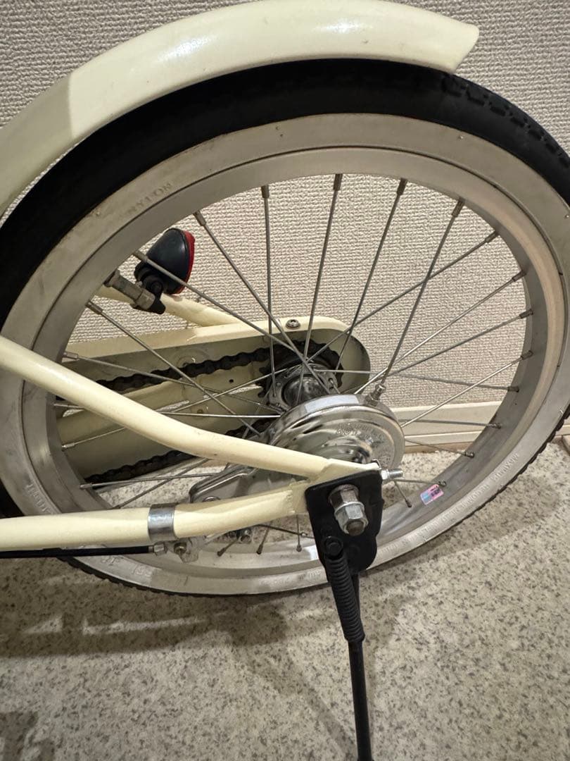 自転車　あさひ　イノベーションファクトリー　キッズ　アイボリー 18インチ