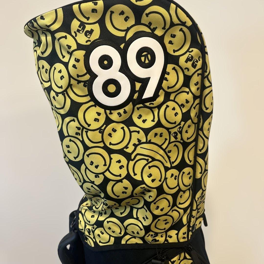 パーリーゲイツ　キャディバッグ　ネイビー　ニコちゃん