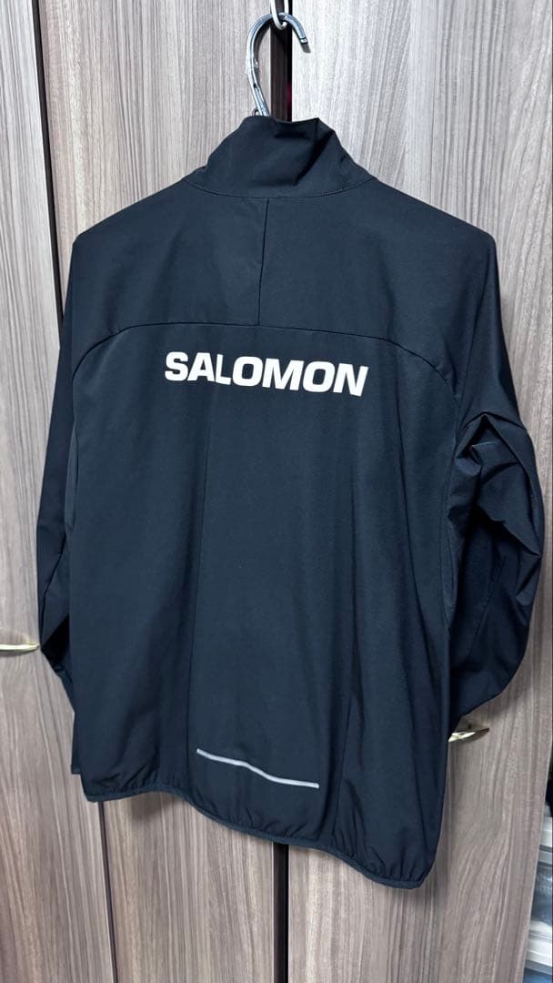サロモンロゴ入り／オンヨネ　ウィンドブレーカー　ジャケット　Lサイズ