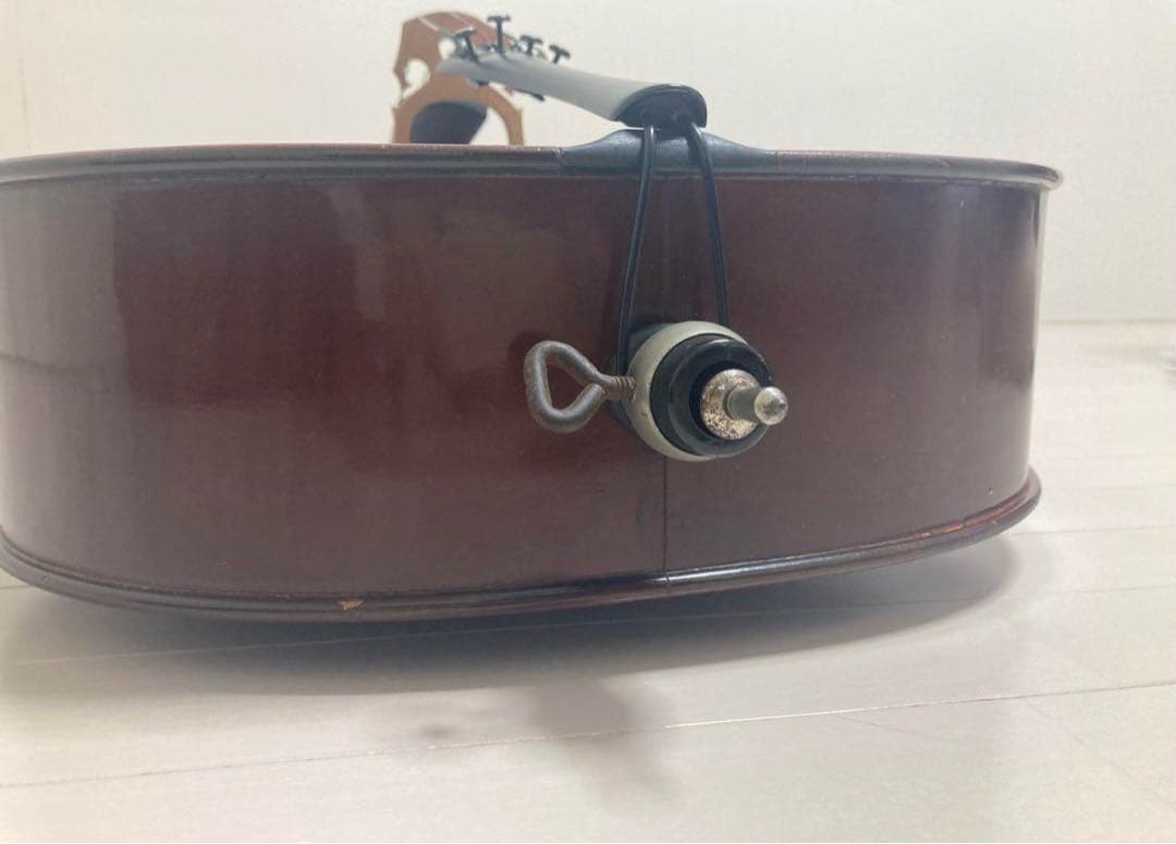 美品】ドイツ製チェロ　Gerhard Reinel 3/4 ソフトケース•弓付き