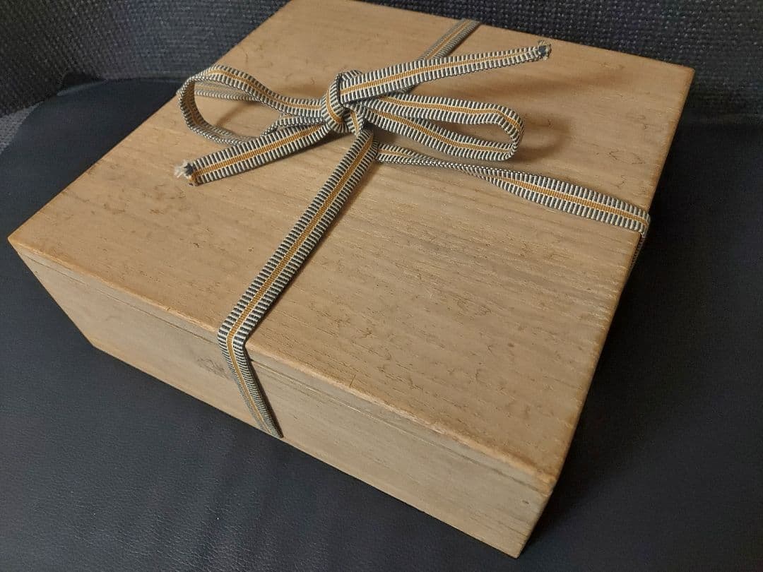 ★戦前の台湾総督 内田嘉吉の肉筆 お皿 共箱付き 政治家 官僚 コレクター保管品