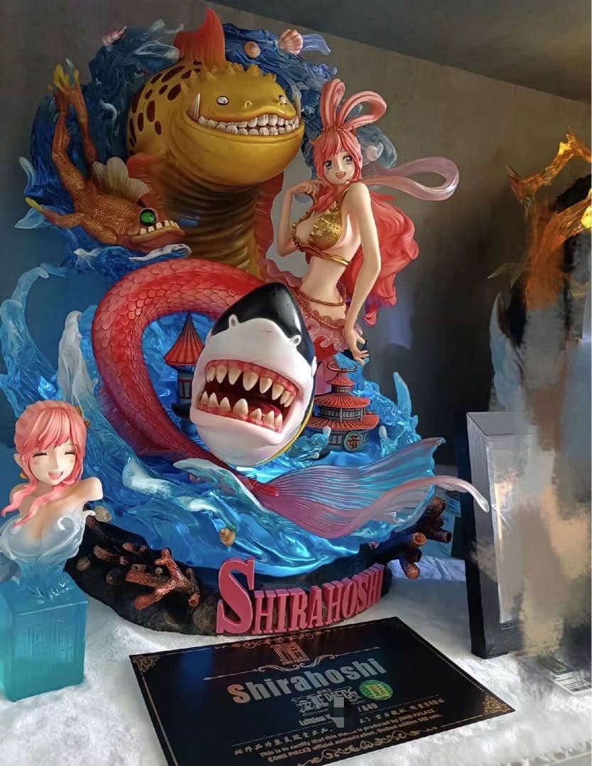 ワンピース しらほし ガレージキット ガレキ スタチュー①