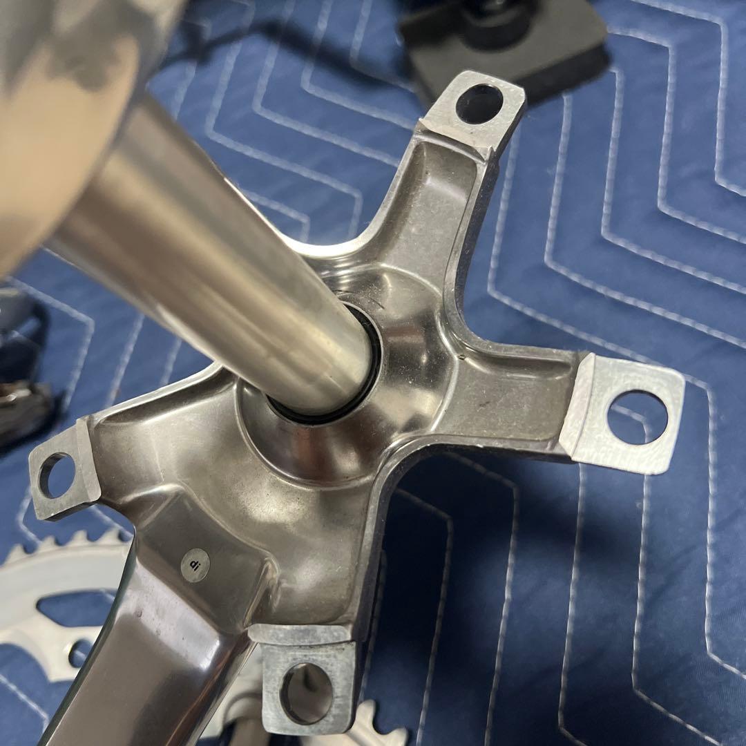 SHIMANO FC-5800 クランク、チェーンリング53/39