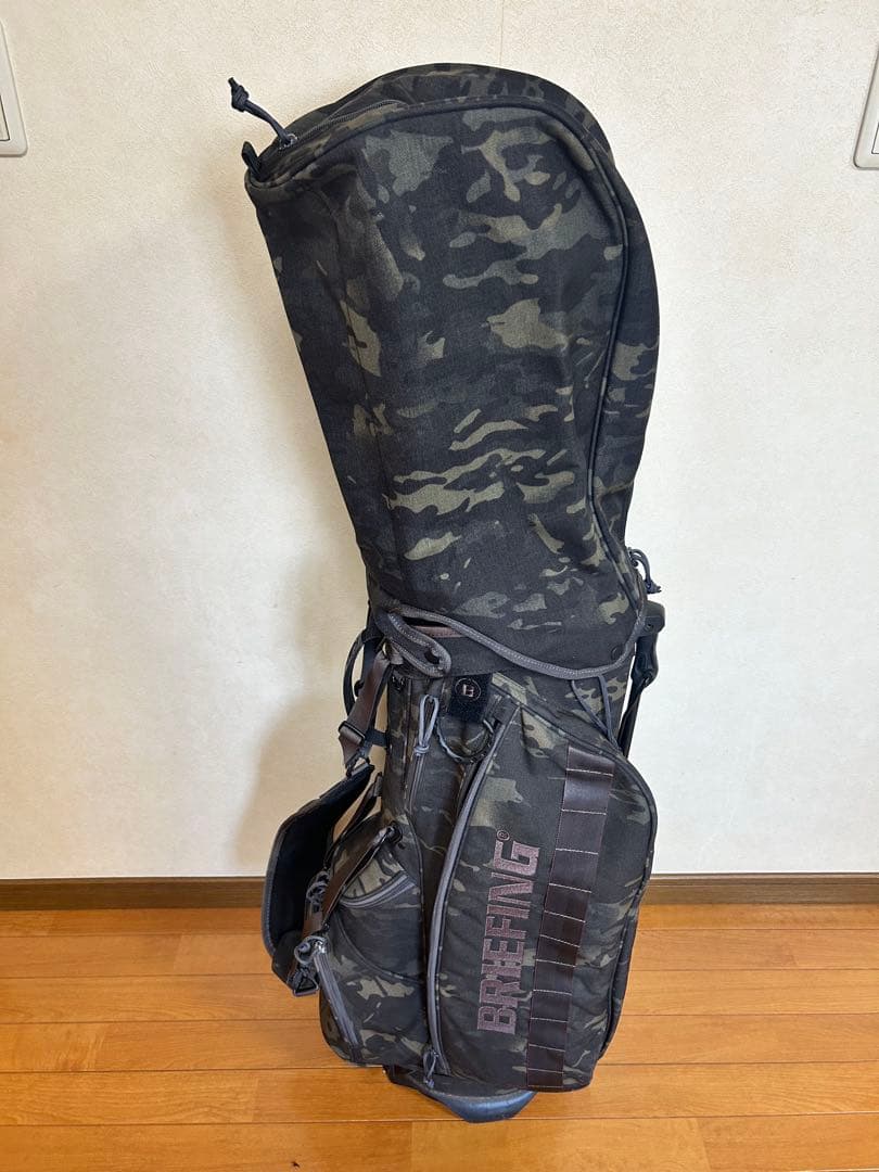 BRIEFING 迷彩柄 キャディバッグ