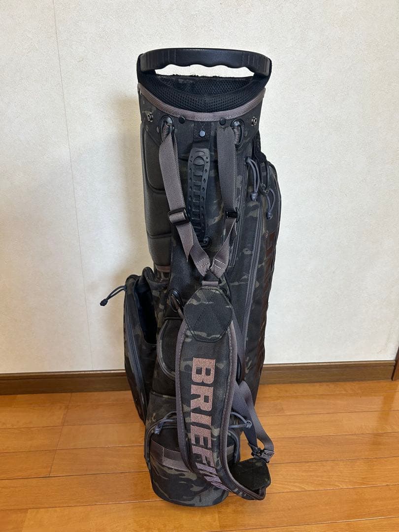 BRIEFING 迷彩柄 キャディバッグ