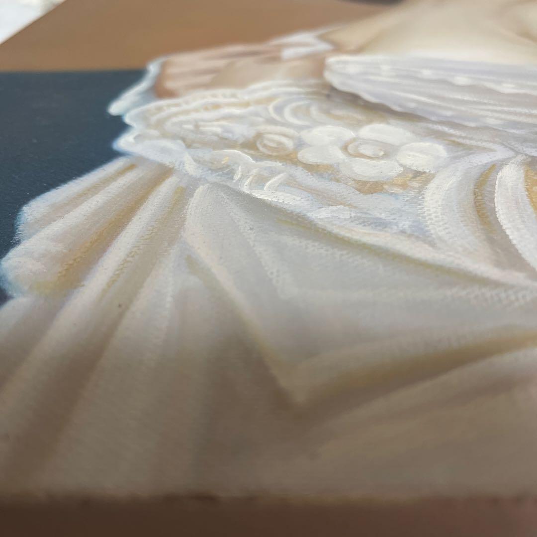 人物画 セクシーガール キャンバス 印刷物 油絵 40×50 120サイズ