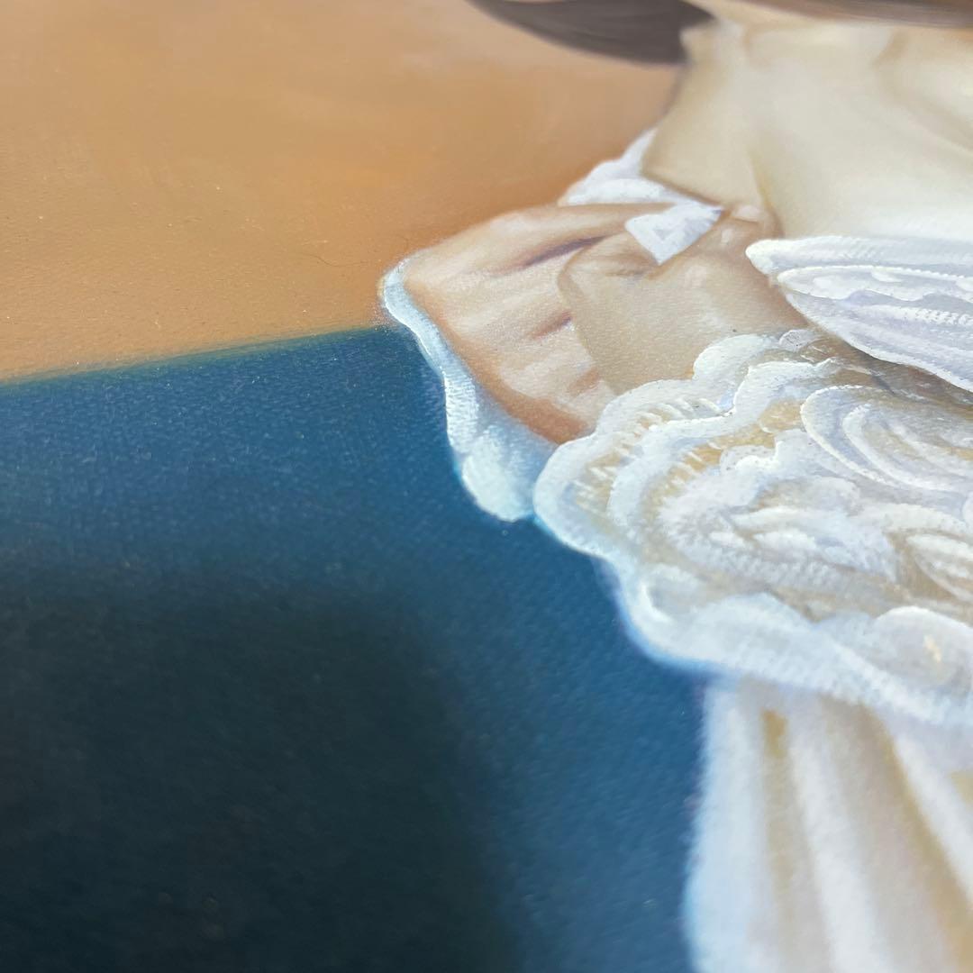 人物画 セクシーガール キャンバス 印刷物 油絵 40×50 120サイズ