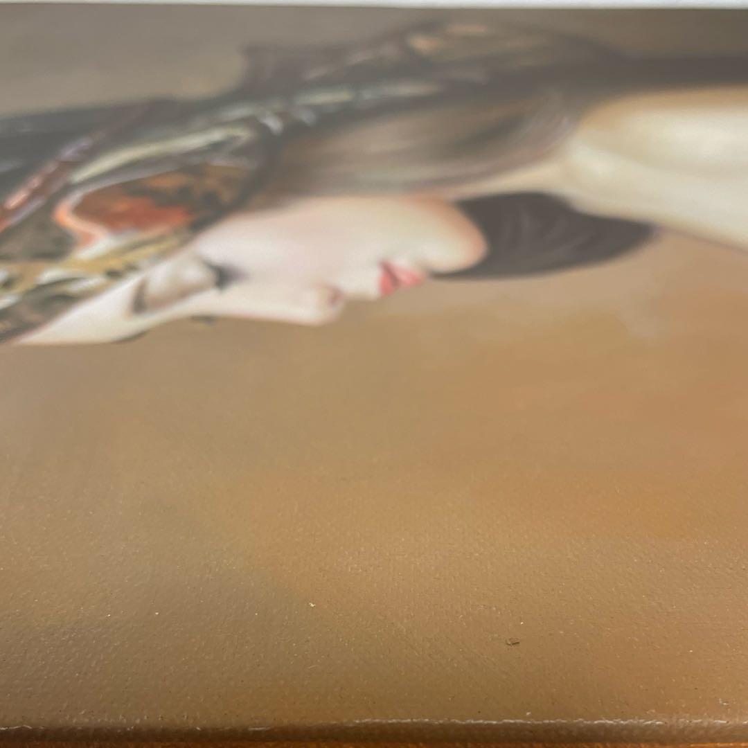 人物画 セクシーガール キャンバス 印刷物 油絵 40×50 120サイズ