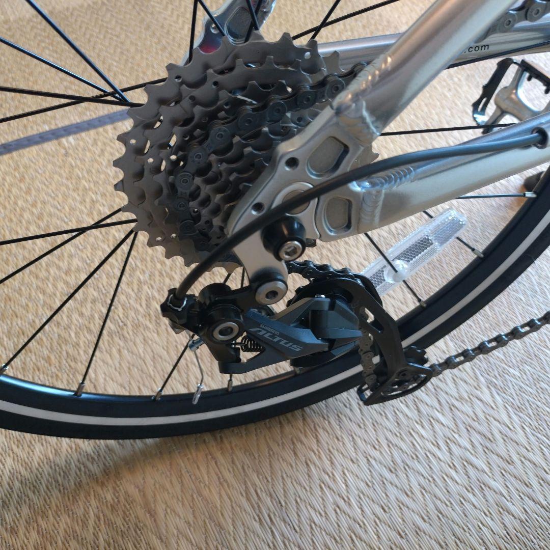 RENAULT PLATINUM MACH8折りたたみ自転車9段変速マッハ８