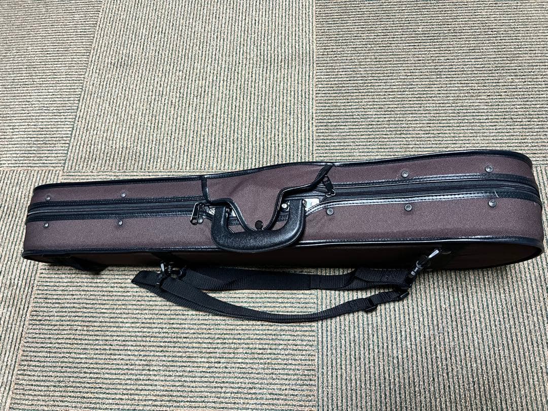 バイオリンケース東洋楽器Super-Shell 4/4 ブラウン(内側ブラック)