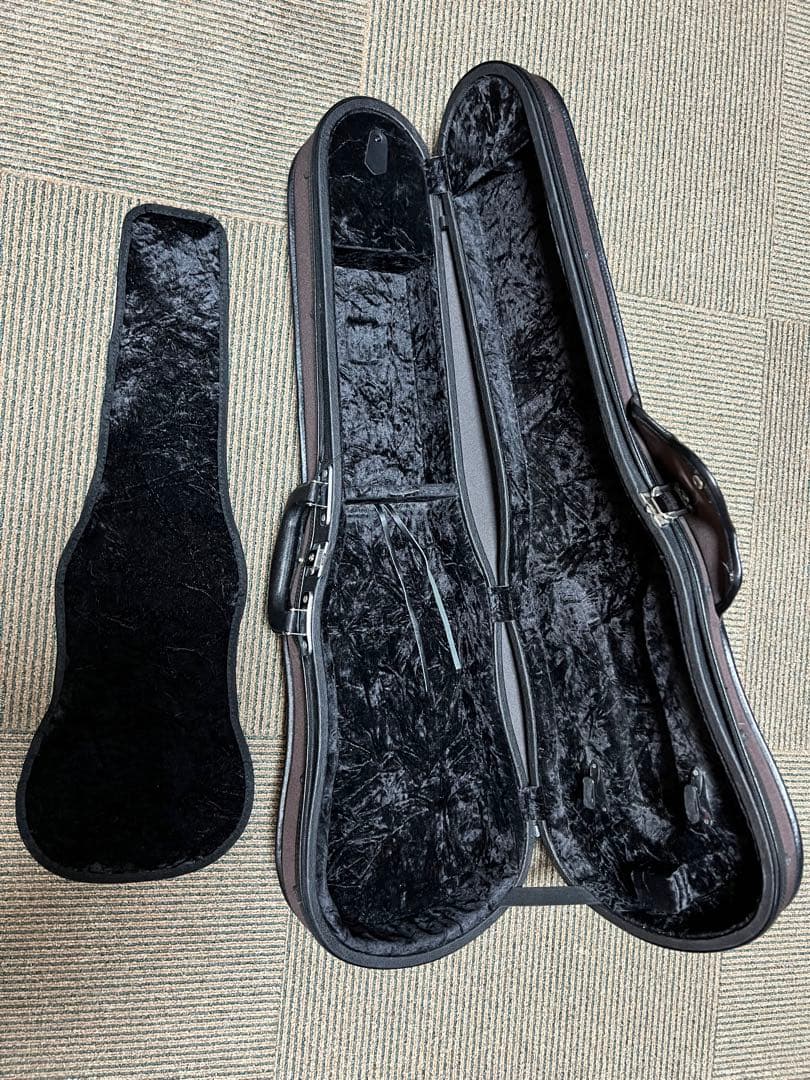 バイオリンケース東洋楽器Super-Shell 4/4 ブラウン(内側ブラック)