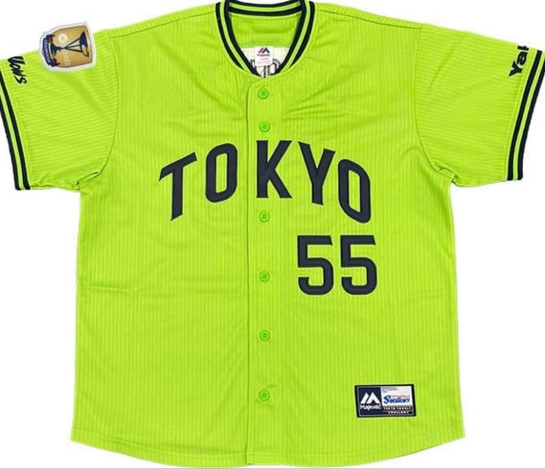 美品未着用、東京ヤクルトスワローズ　村上宗隆　燕パワー優勝ユニフォーム　M