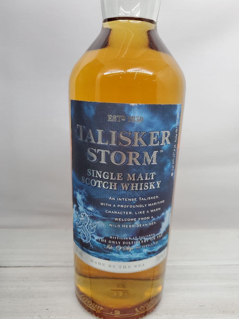 レア物 旧ラベル TALISKER STORM ウイスキー 700m