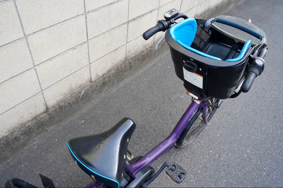 電動自転車 ヤマハ 20インチ 子供乗せ アシスト 中古 9110802