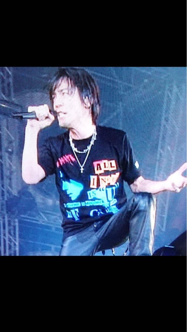 氷室京介　Tシャツ KYOSUKE HIMURO Tシャツ M 黒