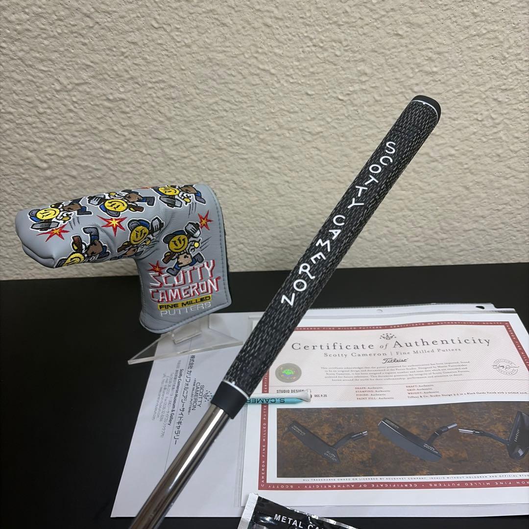 スコッティキャメロン パーソナルパター ティファニーロゴ入り ハンドメイドモデル